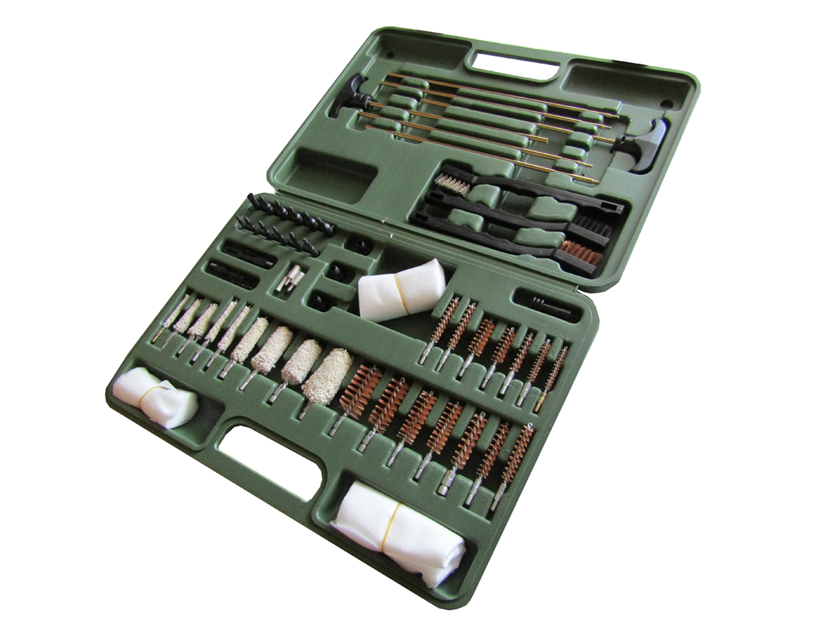 Universal gun cleaning kit